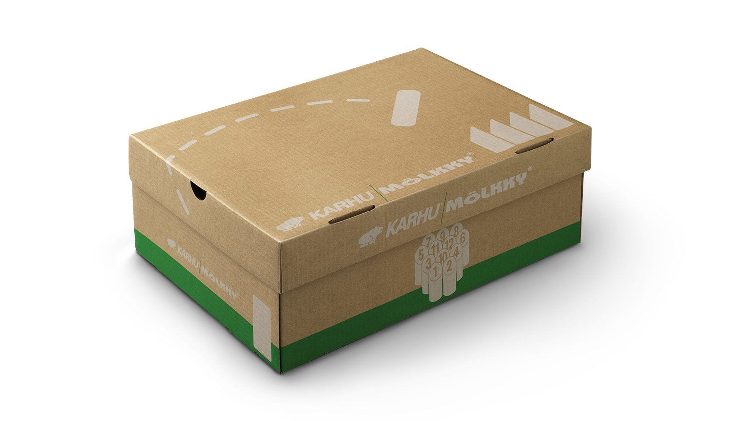 Karhu Mestari Control M√∂lkky pack - Turtledove / Iceberg Green F840020 | Lifestyle sneaker