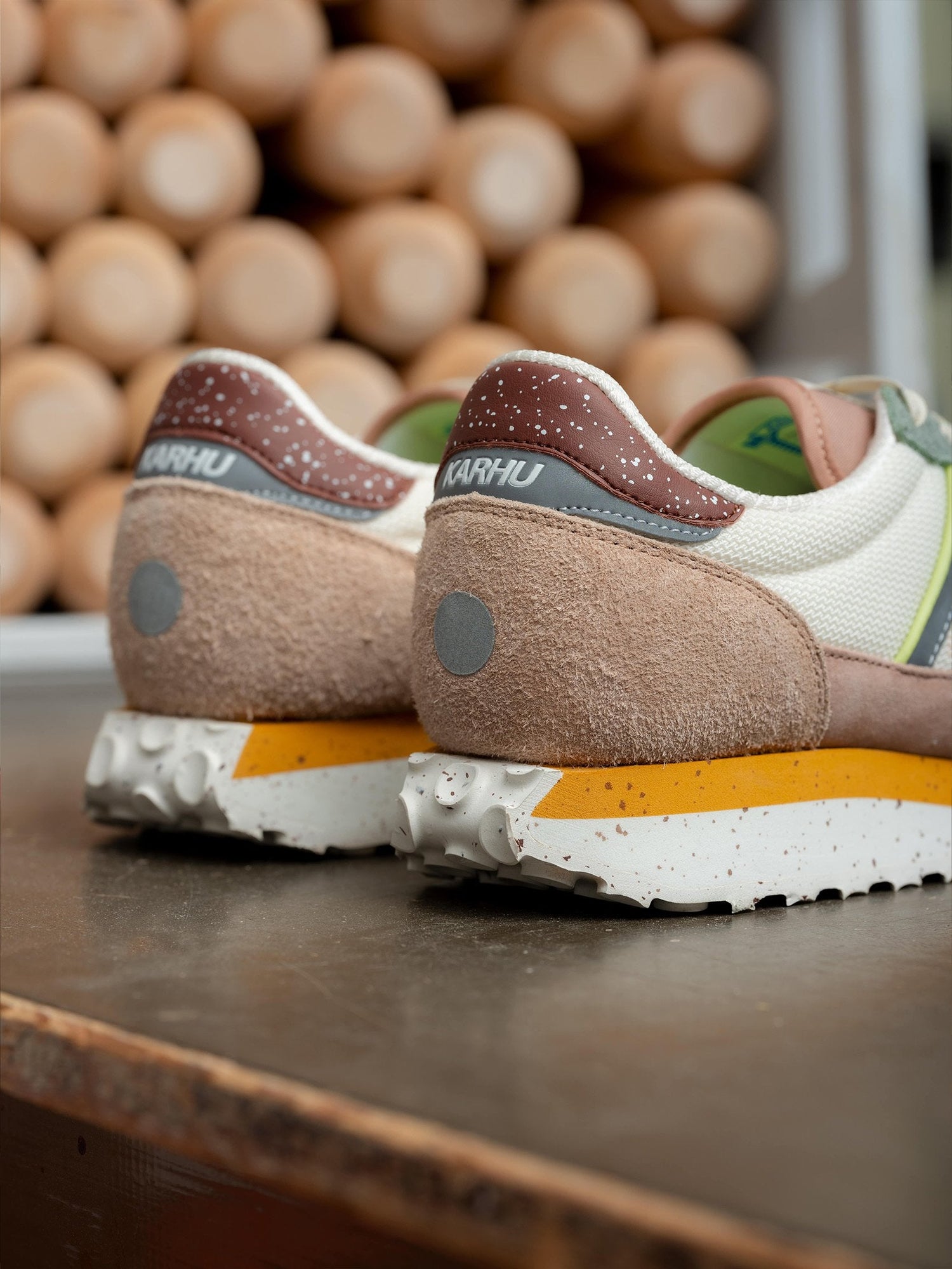 karhu mestari control molkky pack - turtledove / iceberg  green F840020 | Lifestyle sneaker